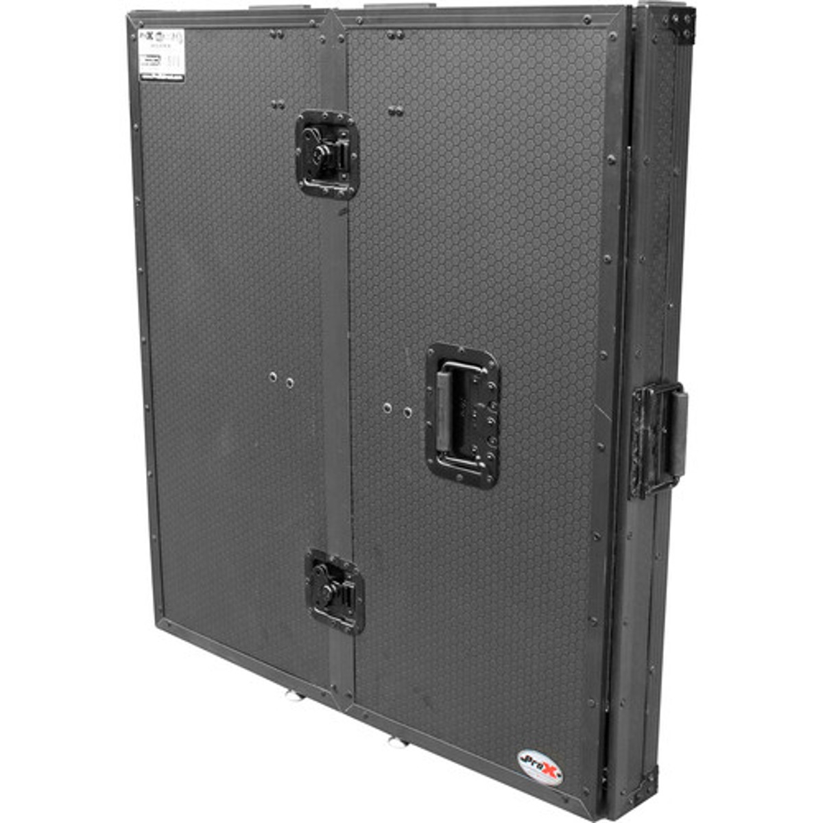 ProX Xs-djstn Transformer Series Fold-Away Dj Performance Desk Facade with Wheels