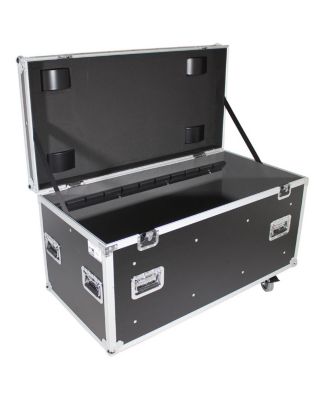 XS-UTLD1 Large Utility Case with Divider and 4" Caster Wheels