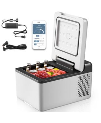 10 Quart Portable Mini Car Freezer with App Control 12V Compact