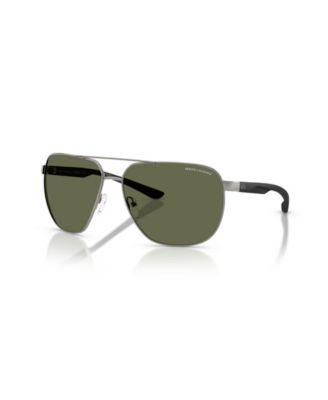 Armani Exchange Men's Polarized Sunglasses, AX2047S