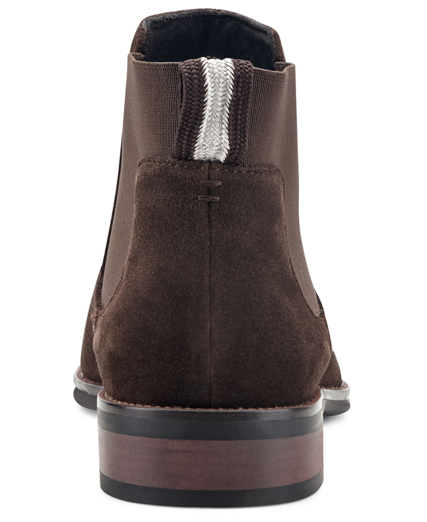 Мужские ботинки Kenneth Cole New York Tully Leather Chelsea, цвет: Коричневый замшевый — фото 3