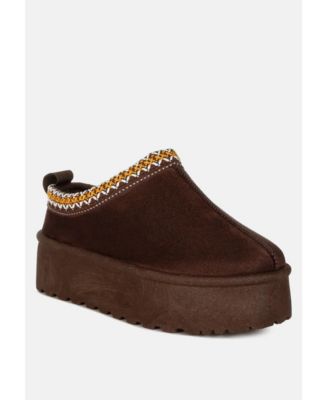 Women's Jesters Embroidered Platform Classic Slip-On