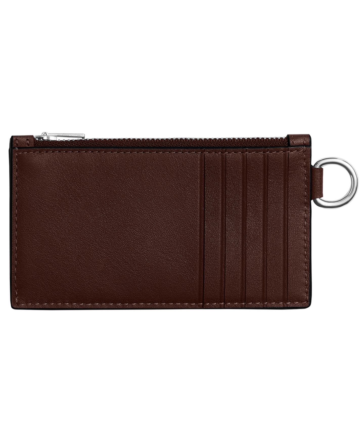 Мужской кошелёк Coach Zip Card Case Wallet, цвет: Кленовый — фото 3