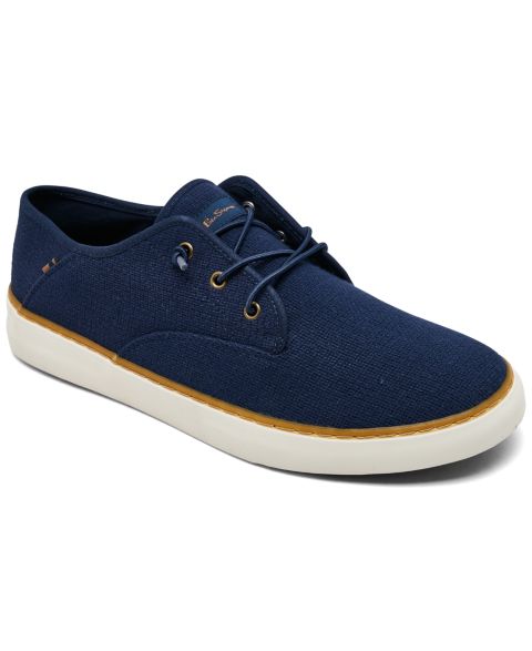 Мужские кроссовки Ben Sherman Camden Low, цвет: Тёмно-синий / Белый