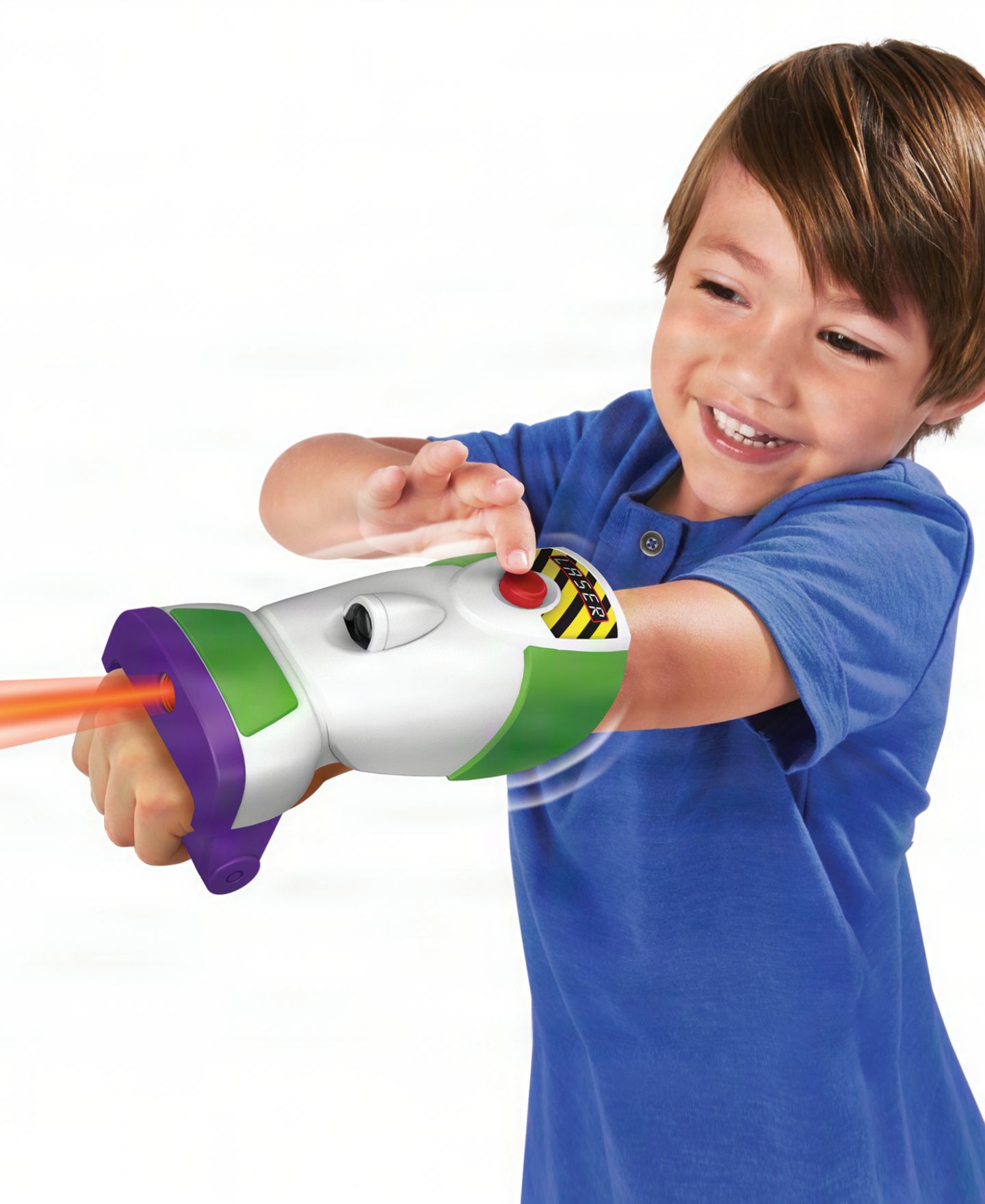 Детская игрушка Toy Story Buzz Lightyear Space Ranger Battery-Operated Laser Gauntlet, Ages 3+ — фото 3