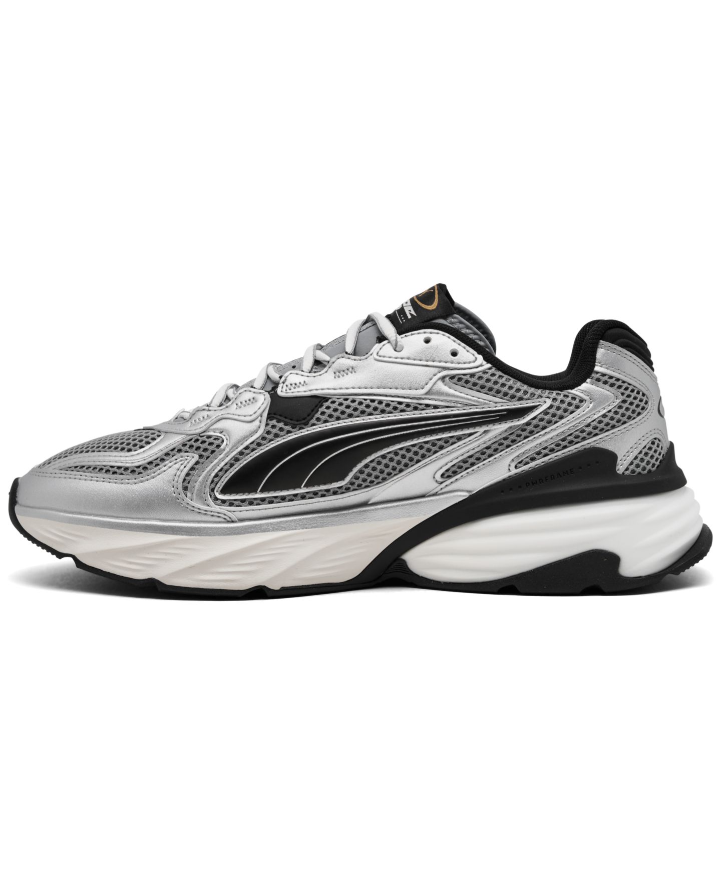 Мужские кроссовки Puma Fade Nitro LS Casual, цвет: Серебристый / Серый — фото 3