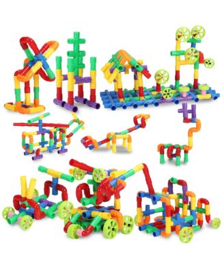 STEM Building Blocks Educational Construction Toys Kids Creativity Kit