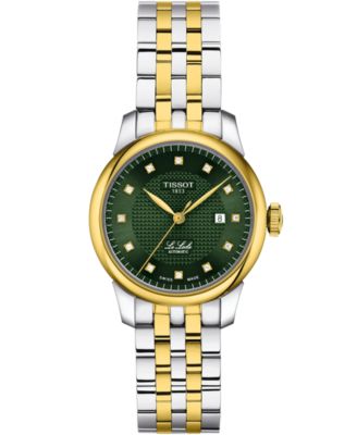 Women's Le Locle Automatic Two-Tone Stainless Steel Watch, 29mm