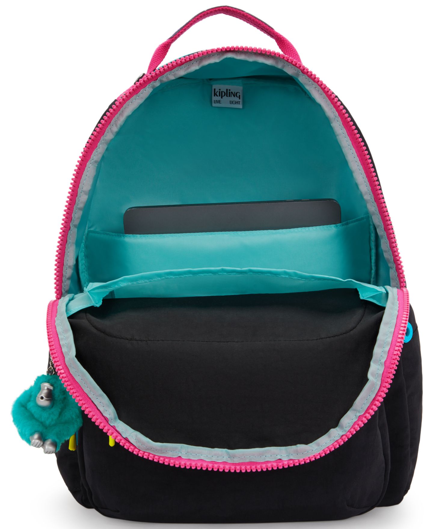 Рюкзак Kipling Seoul Medium 15" Laptop, цвет: Чёрный — фото 4