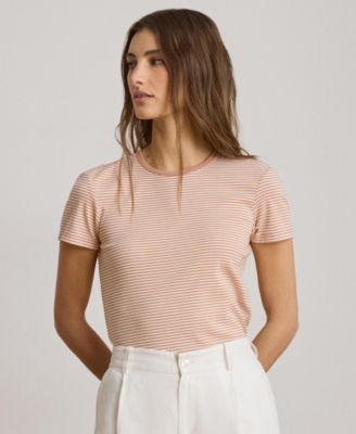 Women's Striped Short-Sleeve T-Shirt