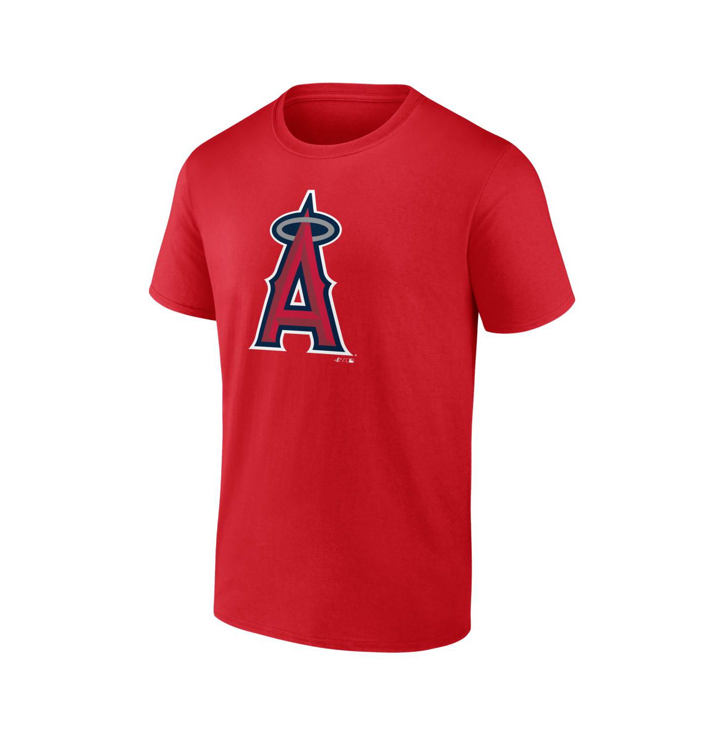 Мужская футболка Logo Athletic Red Los Angeles Angels Logo — фото 2