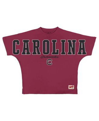 Women's Garnet South Carolina Gamecocks Flannigan Oversized T-Shirt