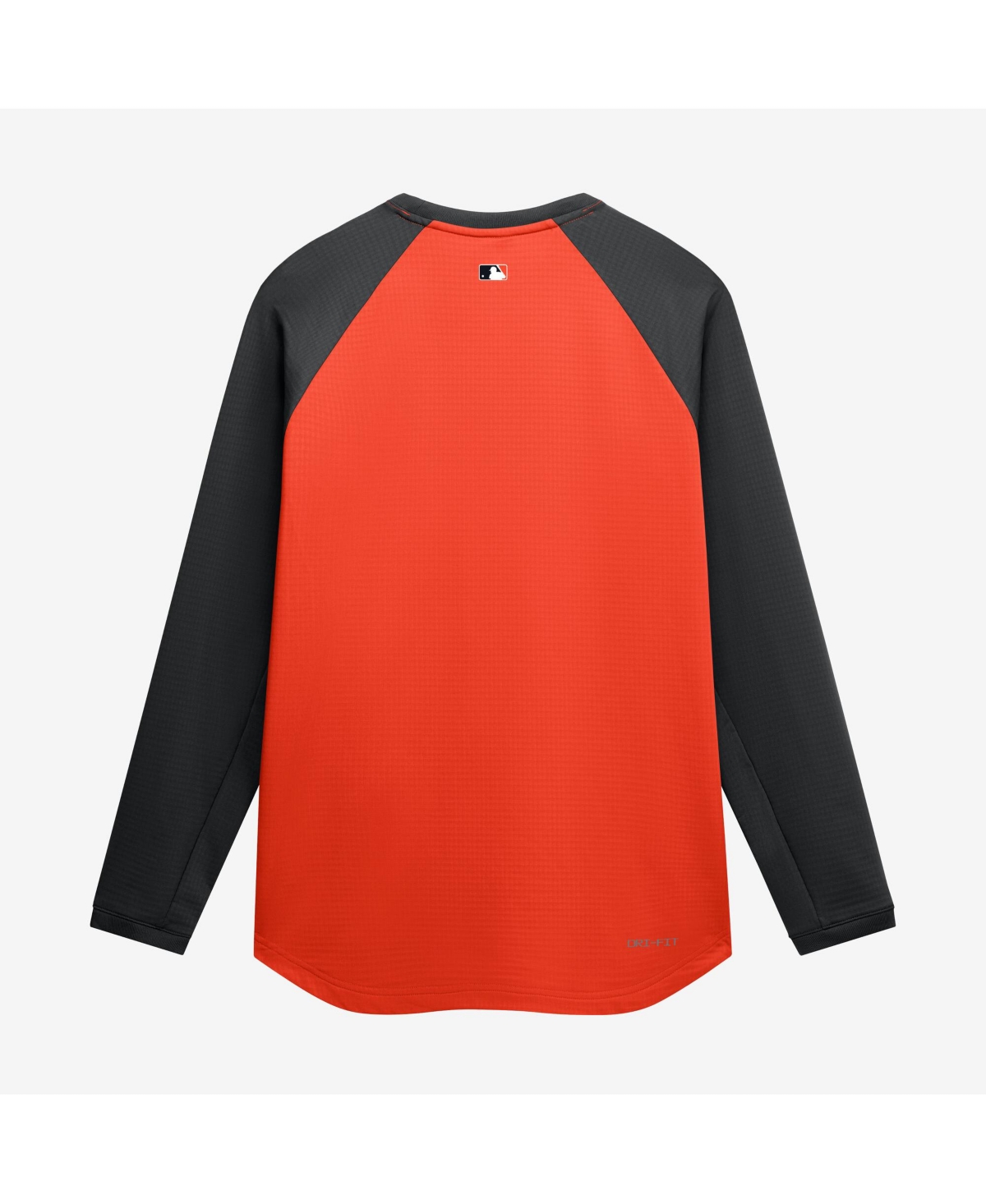 Nike Men's Orange San Francisco Giants Authentic Collection Raglan Dri-fit Sweatshirt