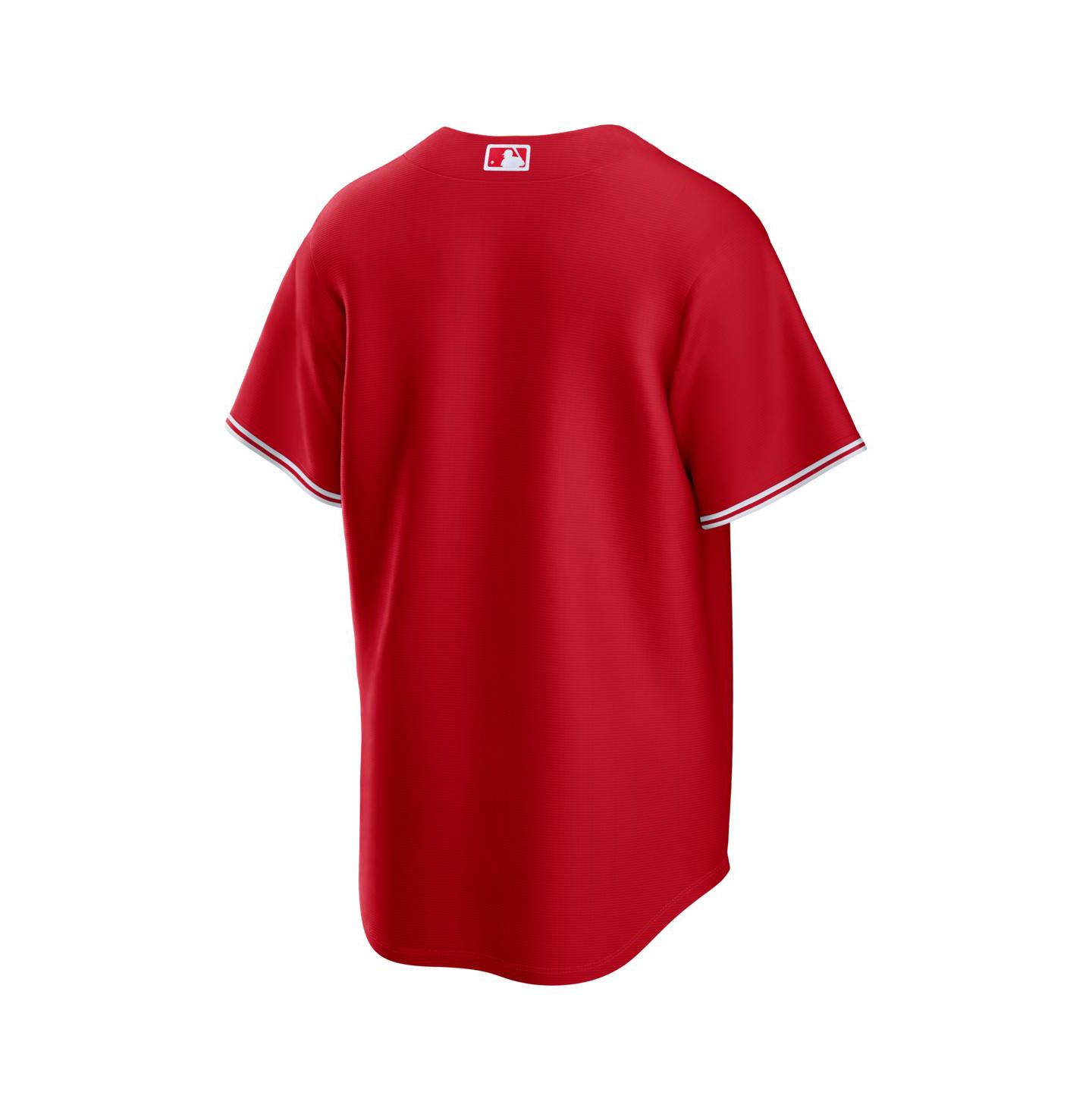 Мужской топ Nike Red Toronto Blue Jays Canada Day Replica Jersey — фото 3