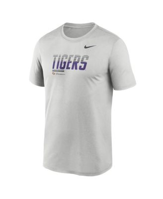 Men's Gray LSU Tigers Sideline Legend Dri-FIT T-Shirt