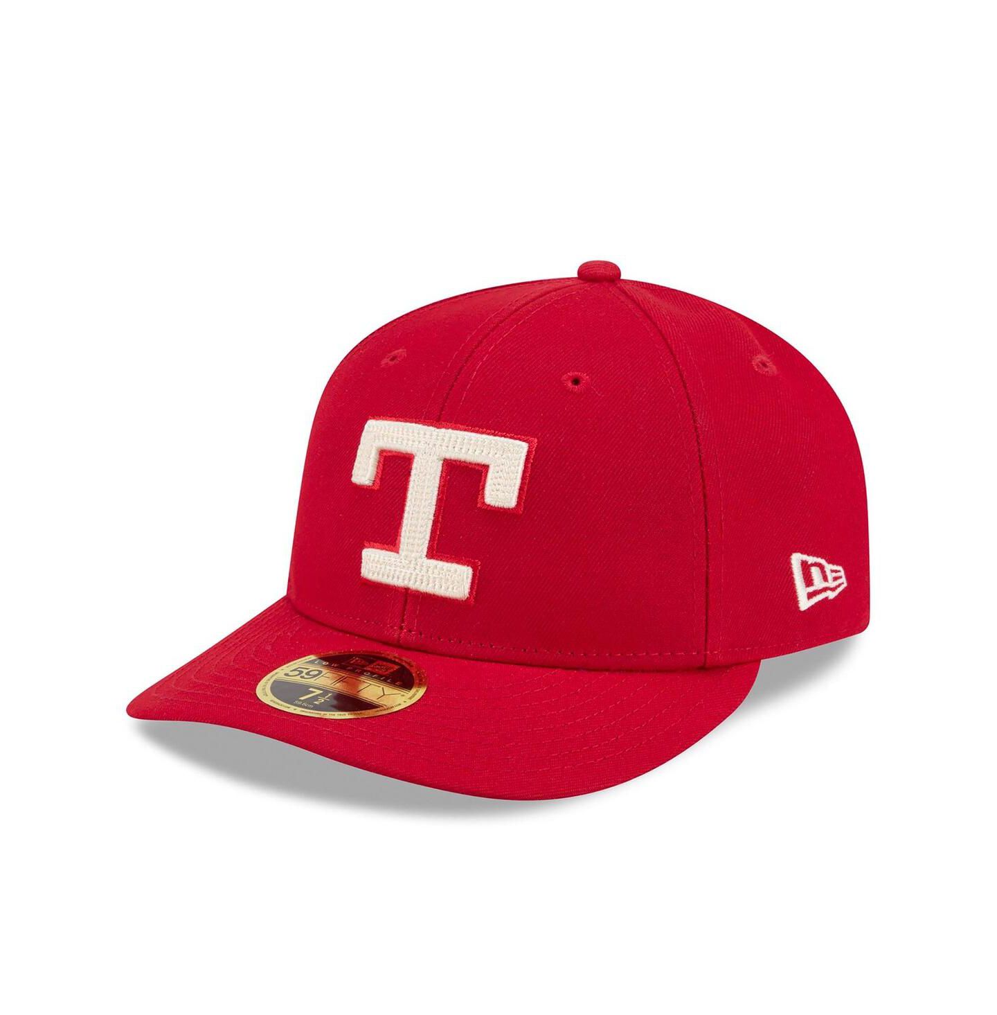 Мужская кепка New Era Red Texas Rangers 2026 City Connect Low Profile 59FIFTY Fitted Hat — фото 1