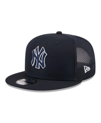 Men's Navy New York Yankees 2026 Batting Practice 9FIFTY Snapback Hat