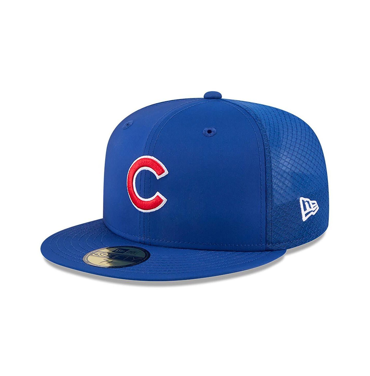 Мужская кепка New Era Royal Chicago Cubs 2026 Batting Practice 59FIFTY Fitted Hat — фото 1