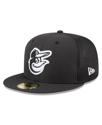 Men's Black Baltimore Orioles 2026 Batting Practice 59FIFTY Fitted Hat