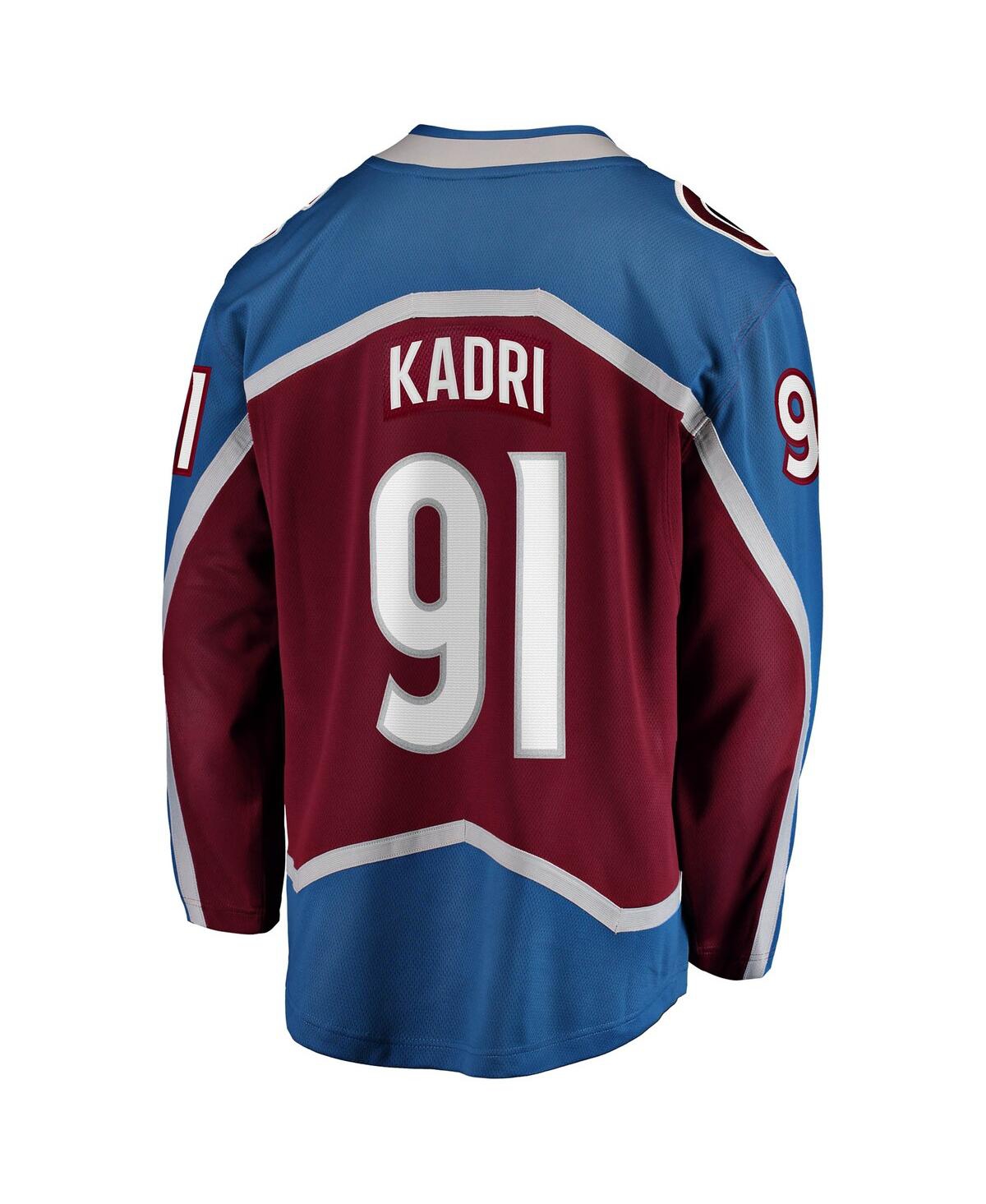 Fanatics Men's Nazem Kadri Burgundy Colorado Avalanche Home Breakaway Jersey