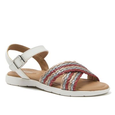Girls Easy On Braided Sandals