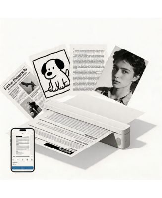 SWIFINT Portable Thermal Printer, Compatible with IOS Android Laptop ...
