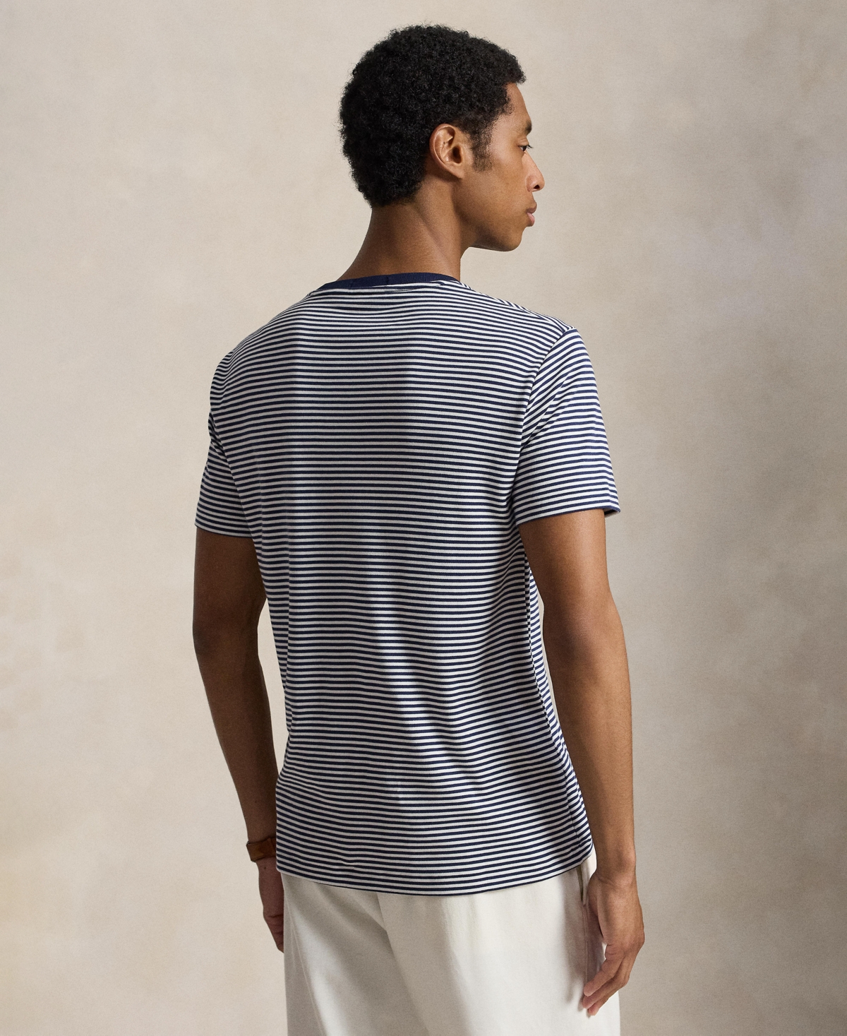 Polo Ralph Lauren Men's Iconic Mesh Crewneck T-Shirt