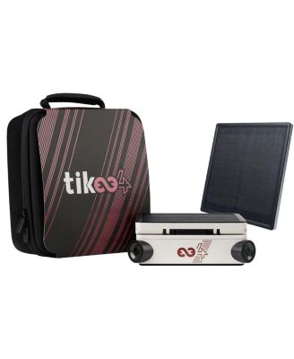 Tikee 4 12MP Timelapse 6K Video Camera, Bundle with External Solar Panel