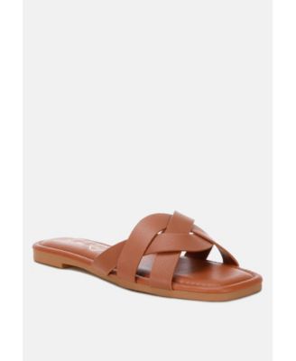 Women's Dickery Knotted Straps Detail Slip Ons