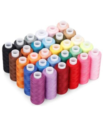 30 colors Sewing Threads Kit Polyester Hand Embroidery