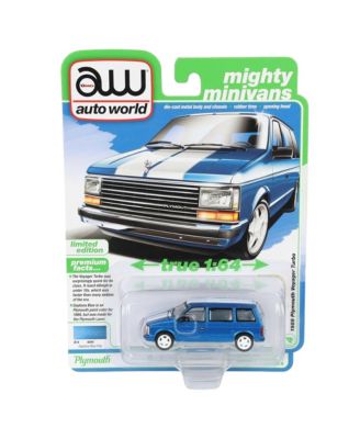 1/64 1989 Plymouth Voyager Turbo Replica, Daytona Poly, Mighty Minivans Series
