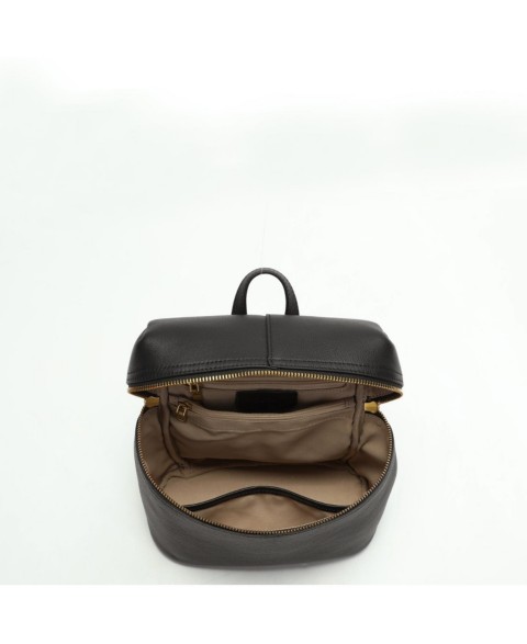 Рюкзак SUSU Sutton Small Pebbled Leather Purse Top Handle Zipper Closure Travel Casual Bag for Women