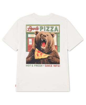 Boys' 8-20 Pizza Loving Bear Short-Sleeve T-Shirt