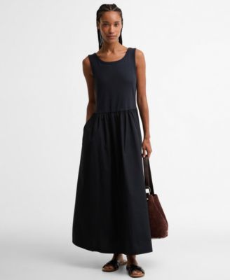 Women's Sleeveless Midi Dress