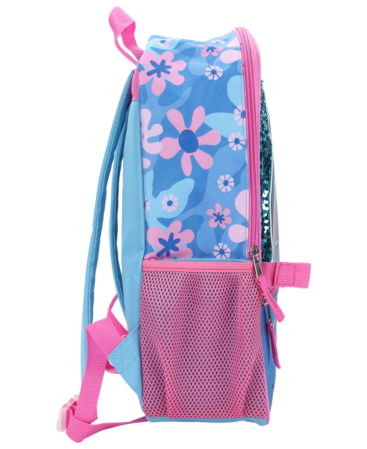 Stitch Boys' Backpack, Lunch Bag, Pencil Case, Key Chain and Caraniber, 5-Piece Set