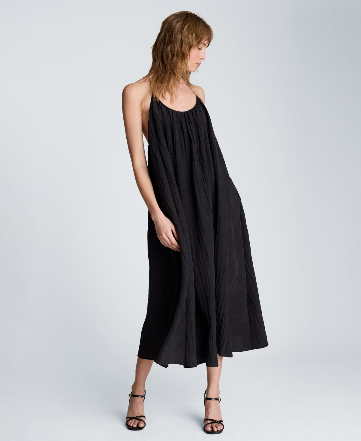 Kenneth Cole Women's Halter Neck Midi Dress