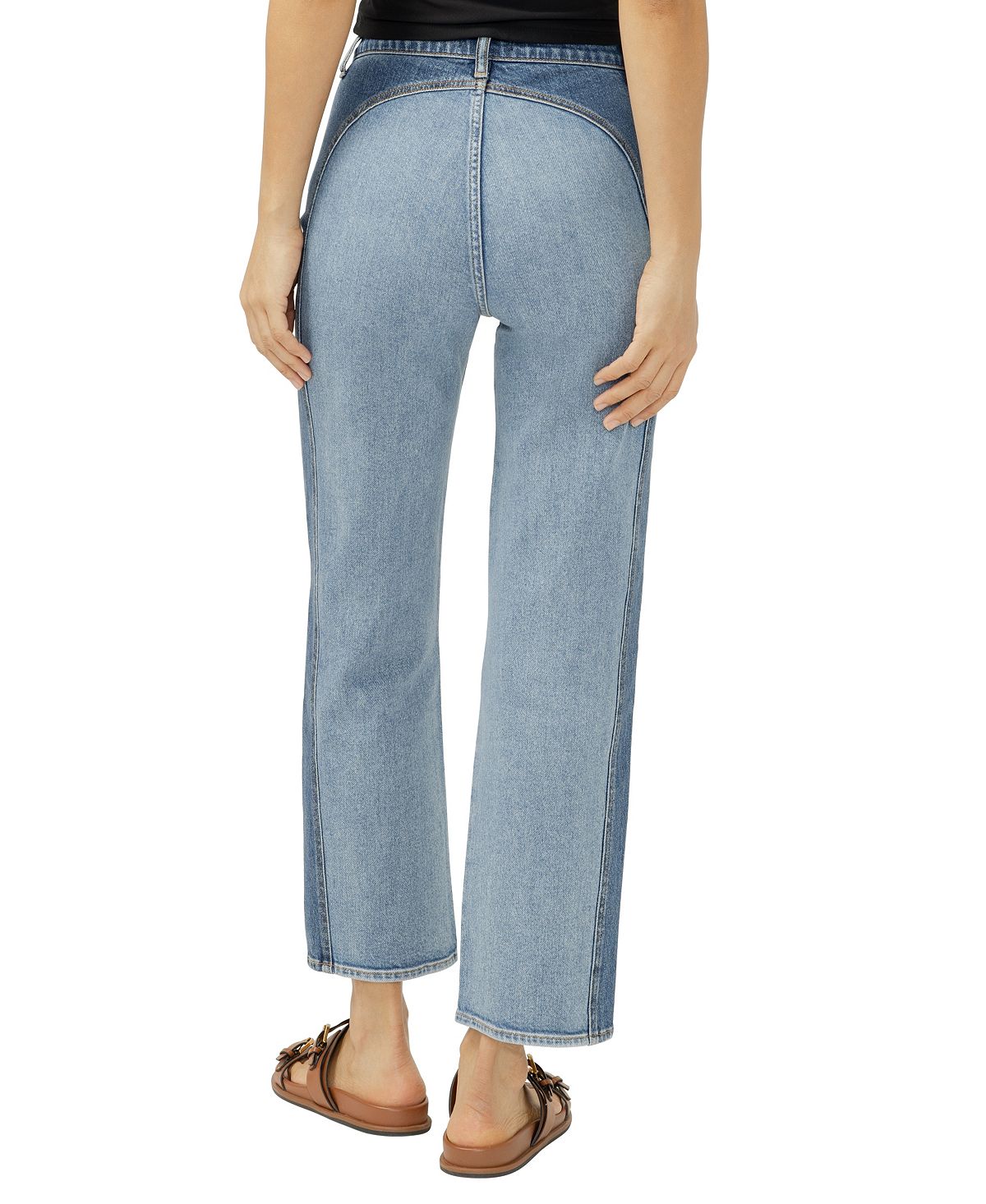 Silver Jeans Co. Women's  Highly Desirable High-Rise Western Jeans view 3 — MAYCSS fashion products