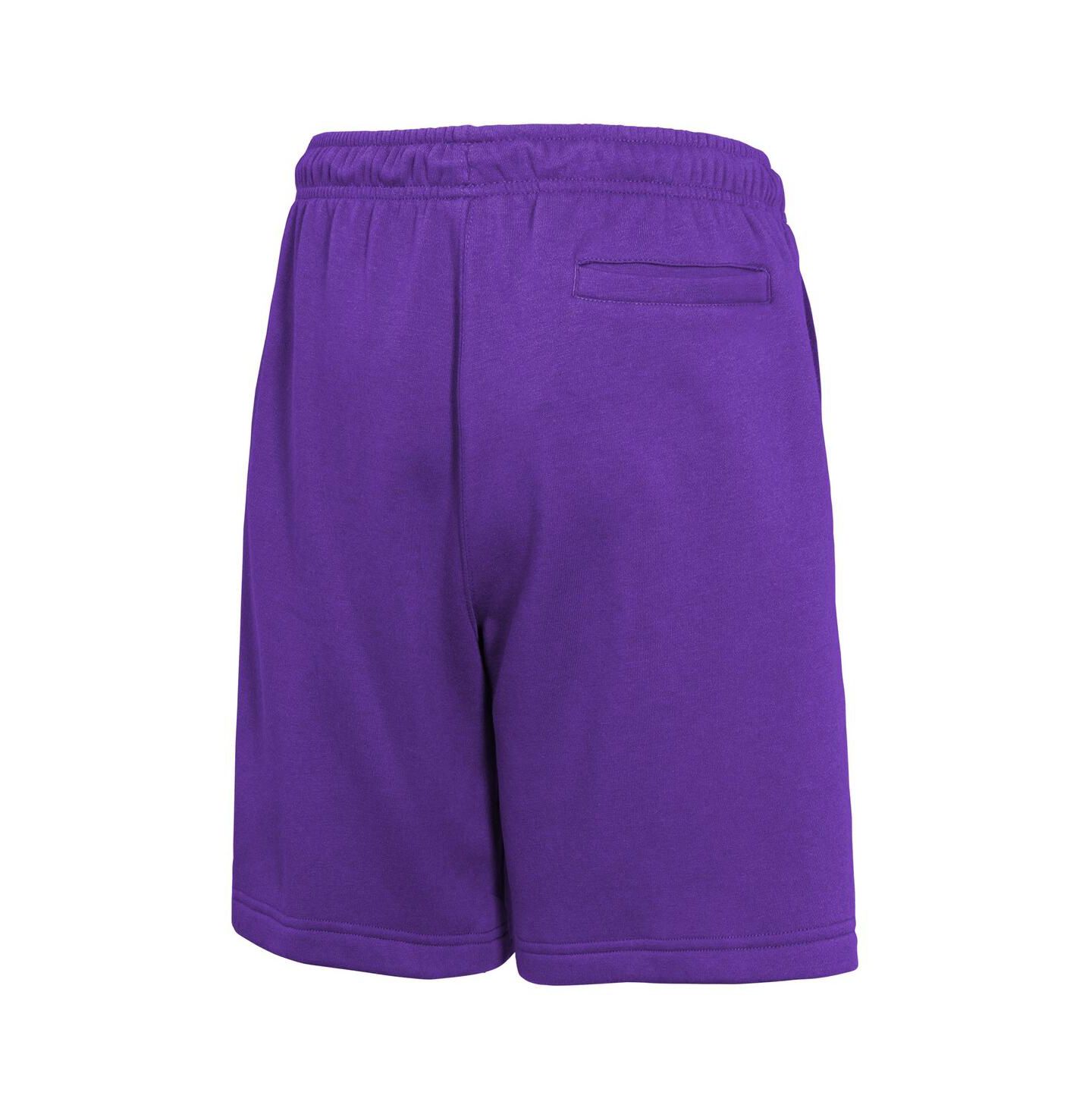 Детские шорты Nike Purple Los Angeles Lakers Courtside Club Fleece — фото 3
