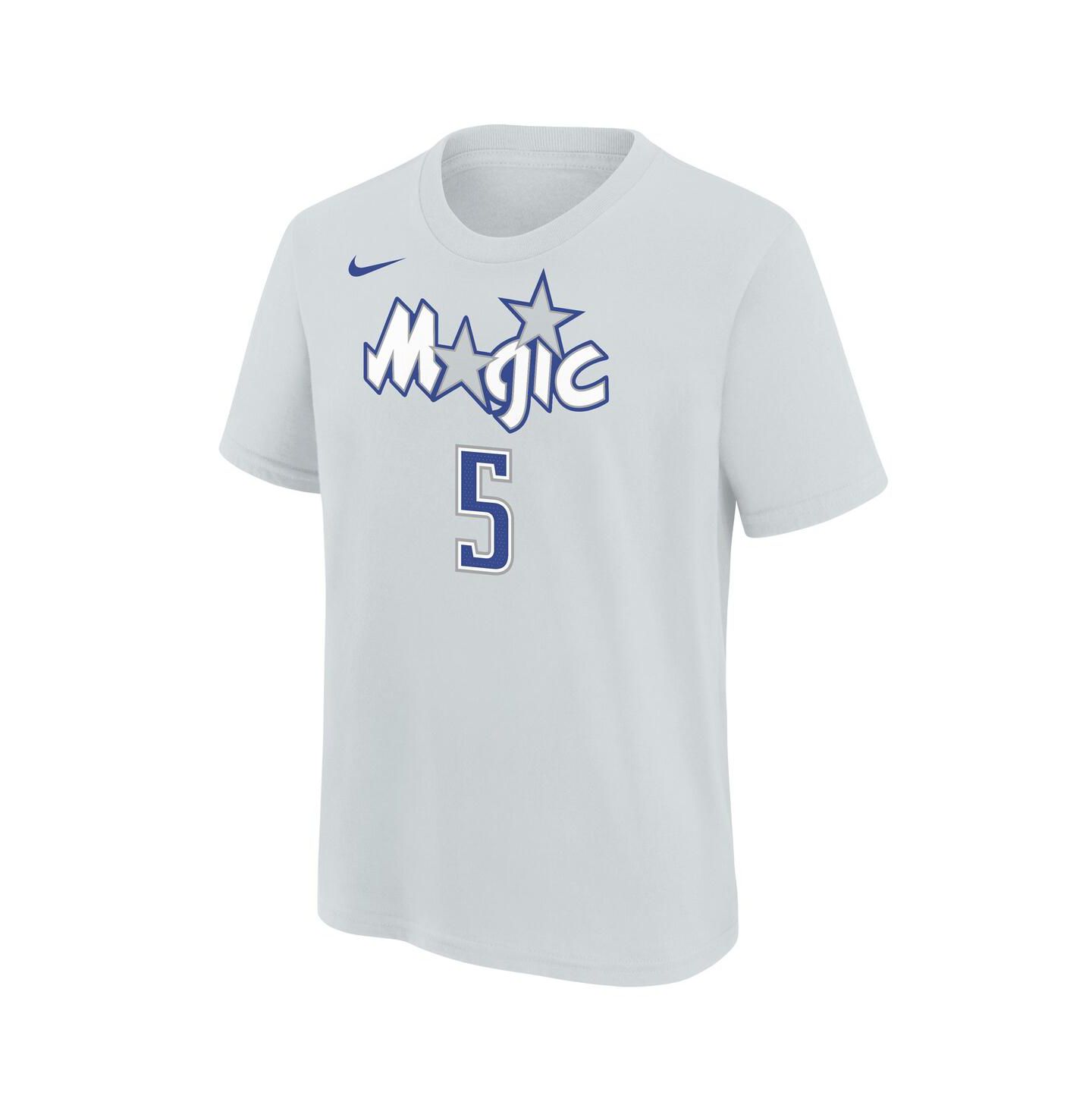 Детская футболка Nike Paolo Banchero Silver Orlando Magic 2025/26 City Edition Name & Number — фото 2