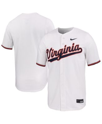 Men's White Virginia Cavaliers Limited Baseball Jersey