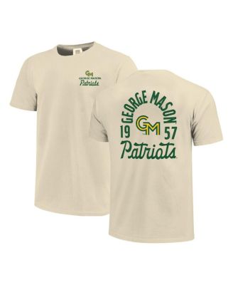 Men's Cream George Mason Patriots Comfort Colors Mascot Overlay T-Shirt