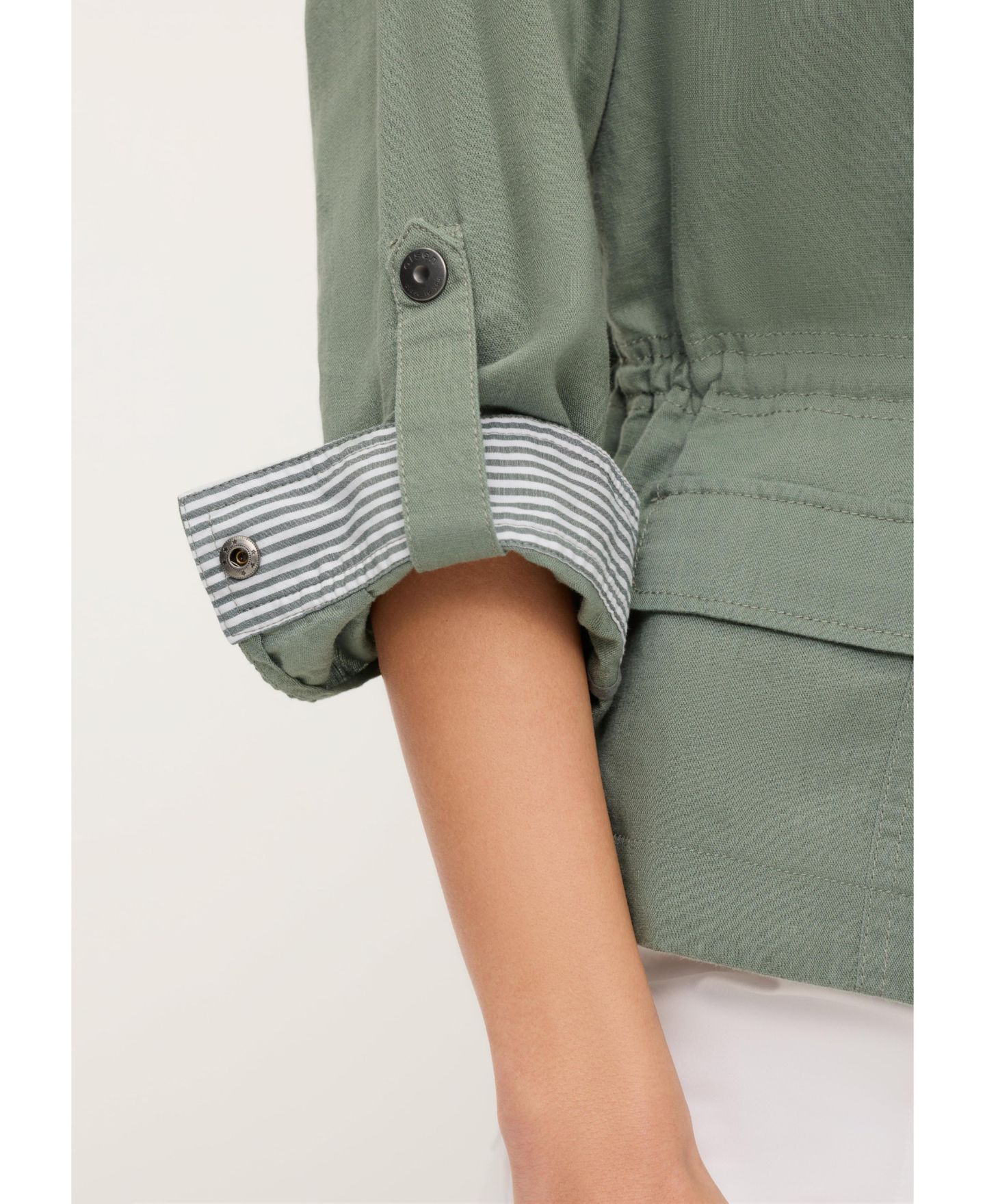 Женская куртка Olsen Linen Blend Safari — фото 5
