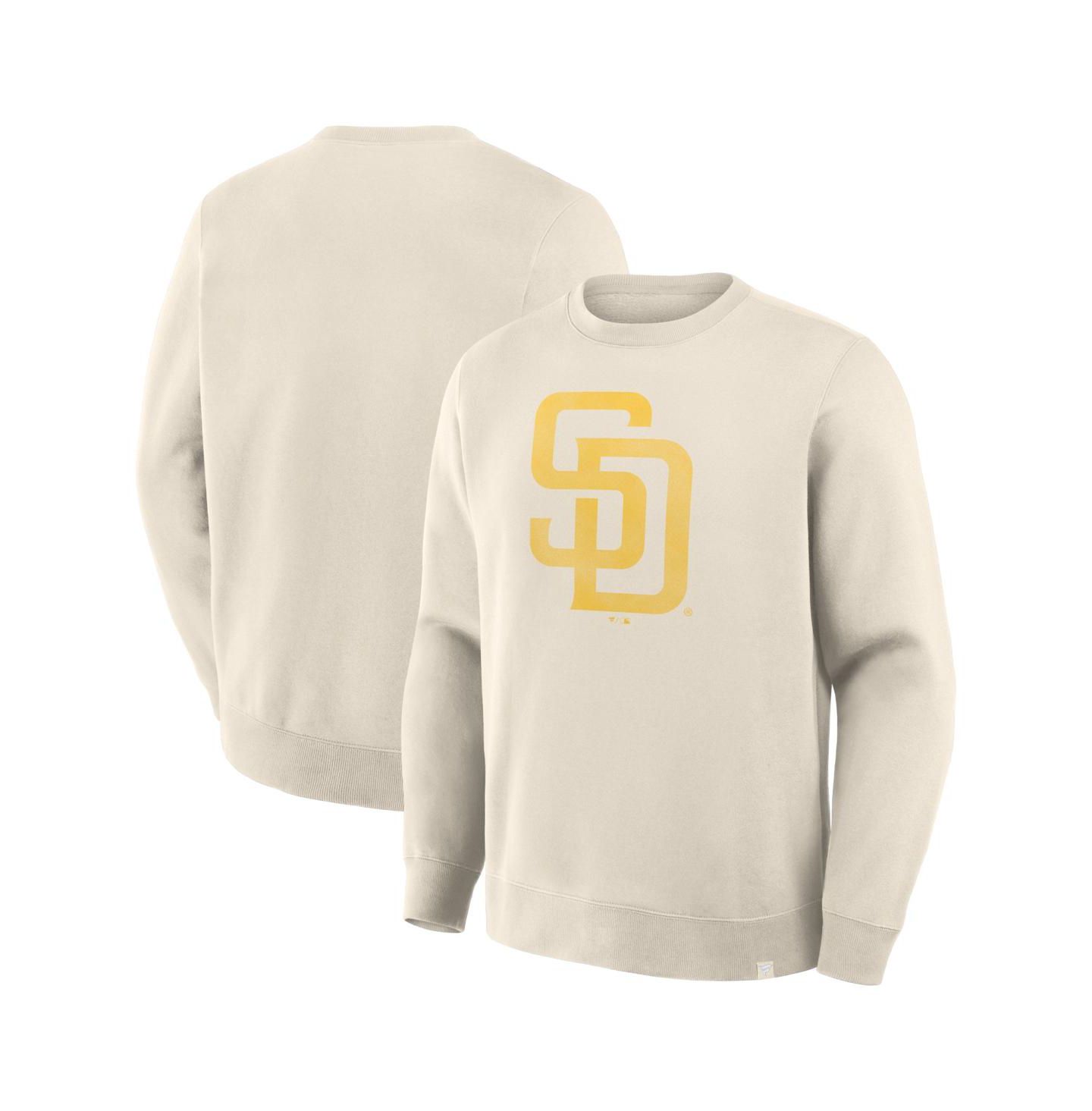 Мужской свитшот Fanatics San Diego Padres Legacy, Tan — фото 1