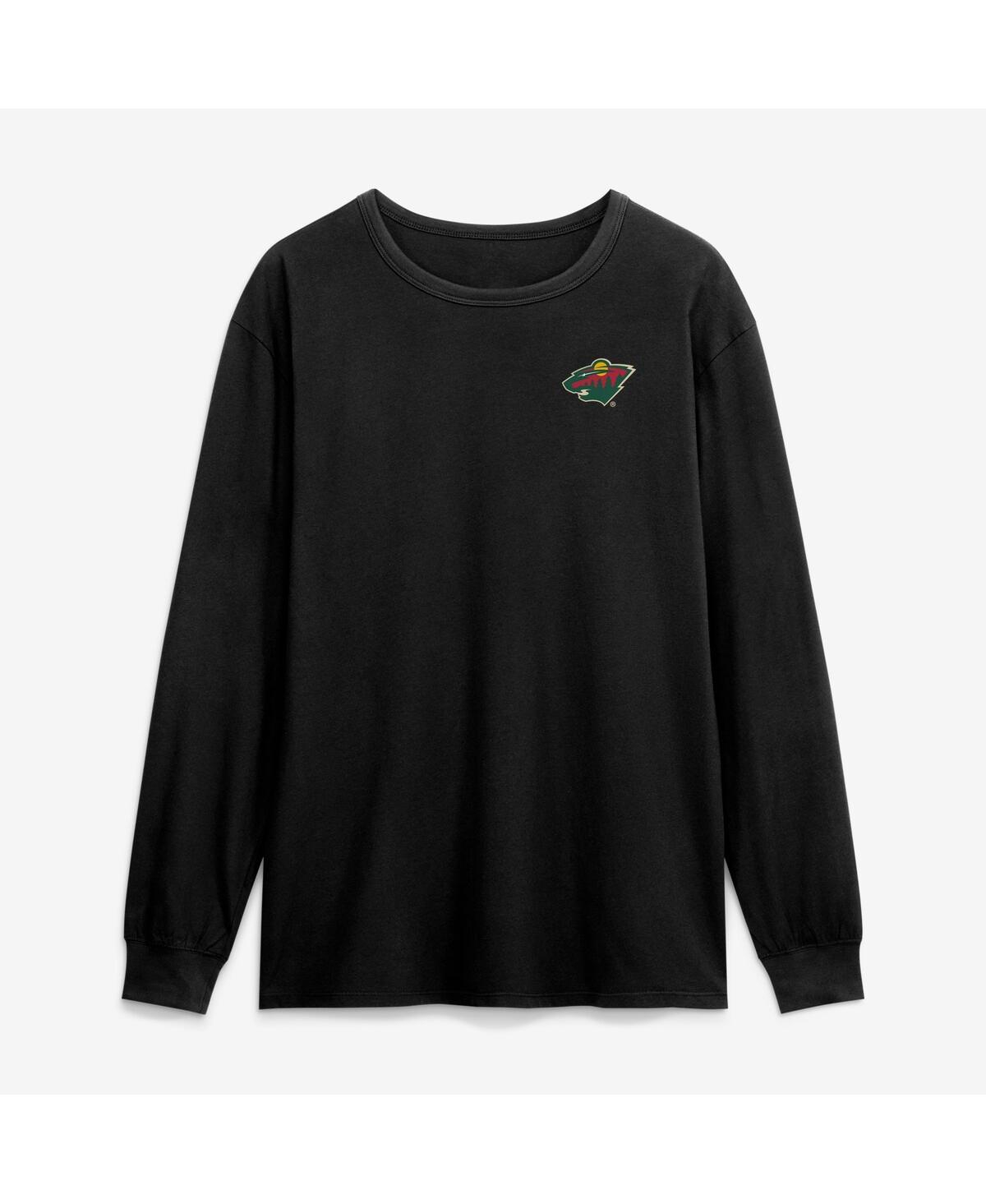 Fanatics Men's Black Minnesota Wild Game Long Sleeve T-Shirt - Black