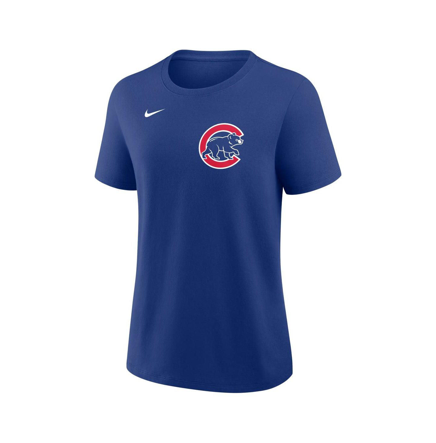 Женская футболка Nike Dansby Swanson Royal Chicago Cubs Name and Number — фото 2
