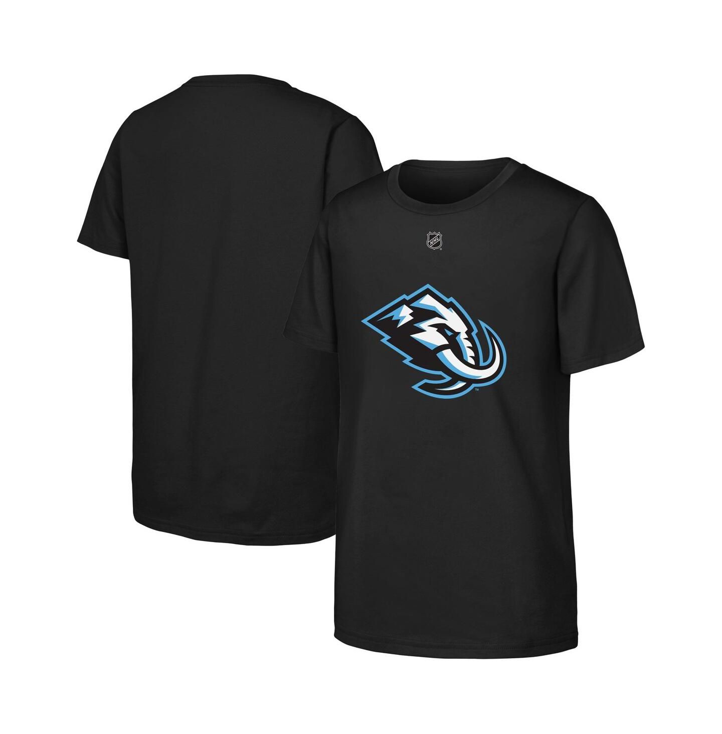 Детская футболка Outerstuff Black Utah Mammoth Primary Logo — фото 1