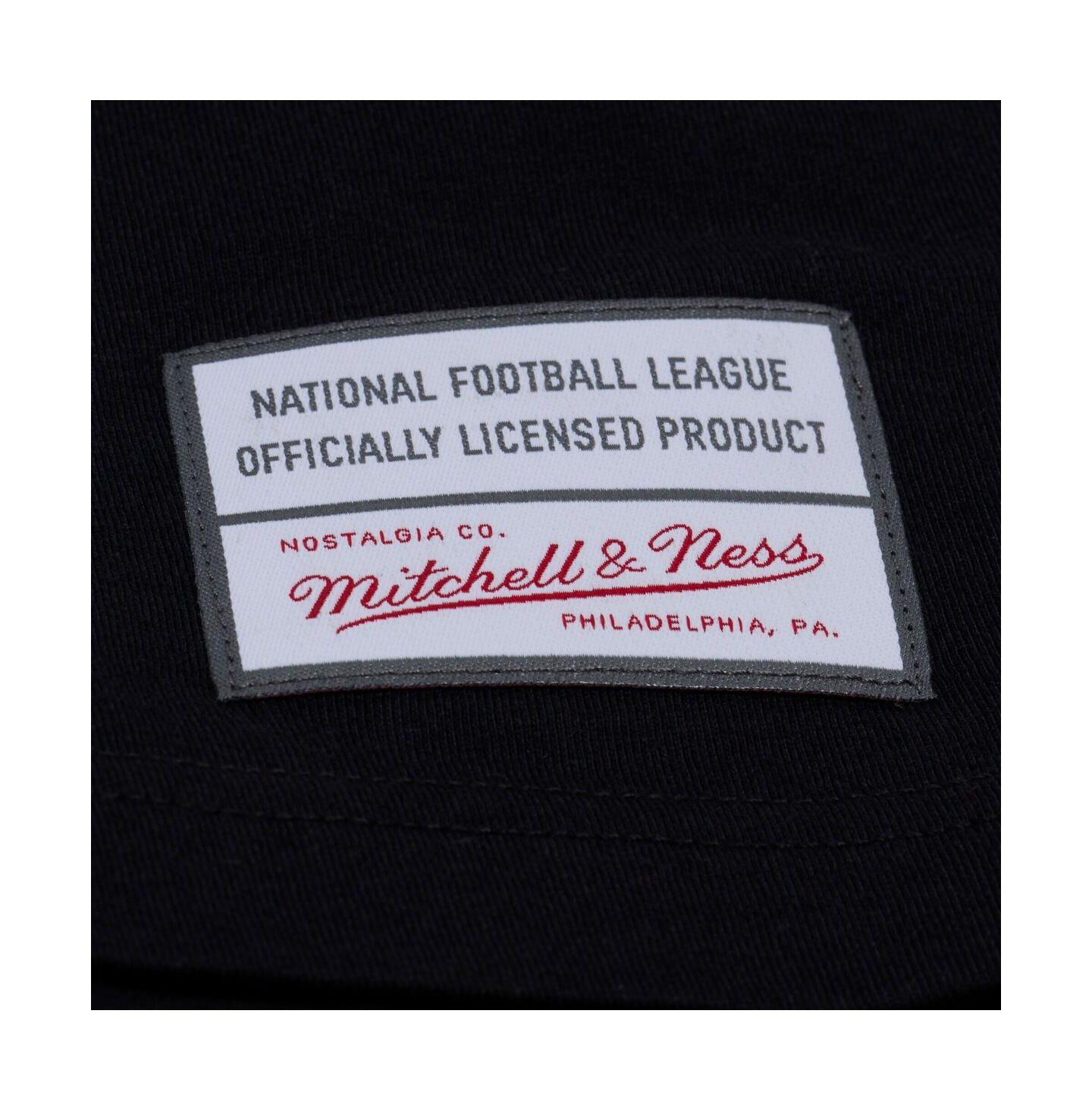 Мужская майка Mitchell & Ness Las Vegas Raiders Head Coach, Black/Silver — фото 4