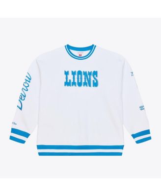 Men's White Detroit Lions Arctic Fleece Sweatshirt