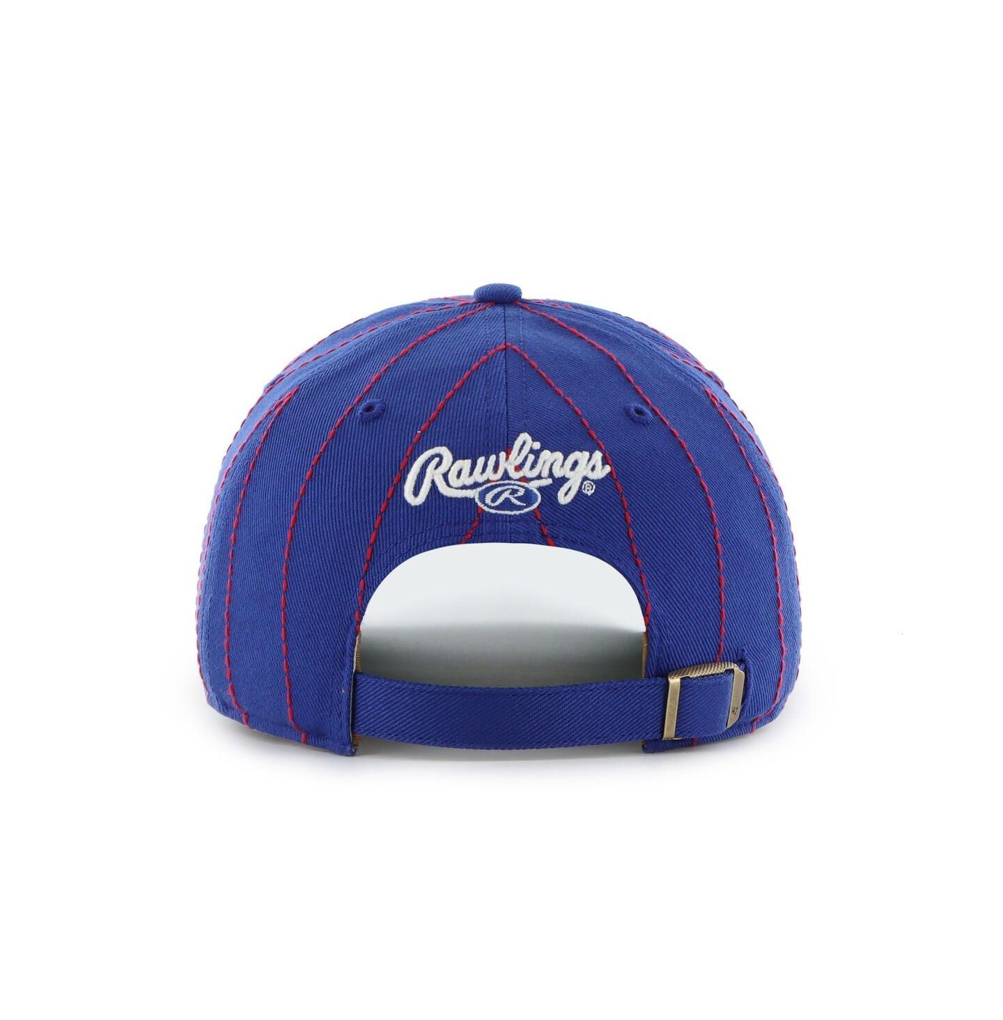 Мужская кепка '47 Brand x Rawlings Royal Texas Rangers Pinstripe Hitch Adjustable Hat — фото 3