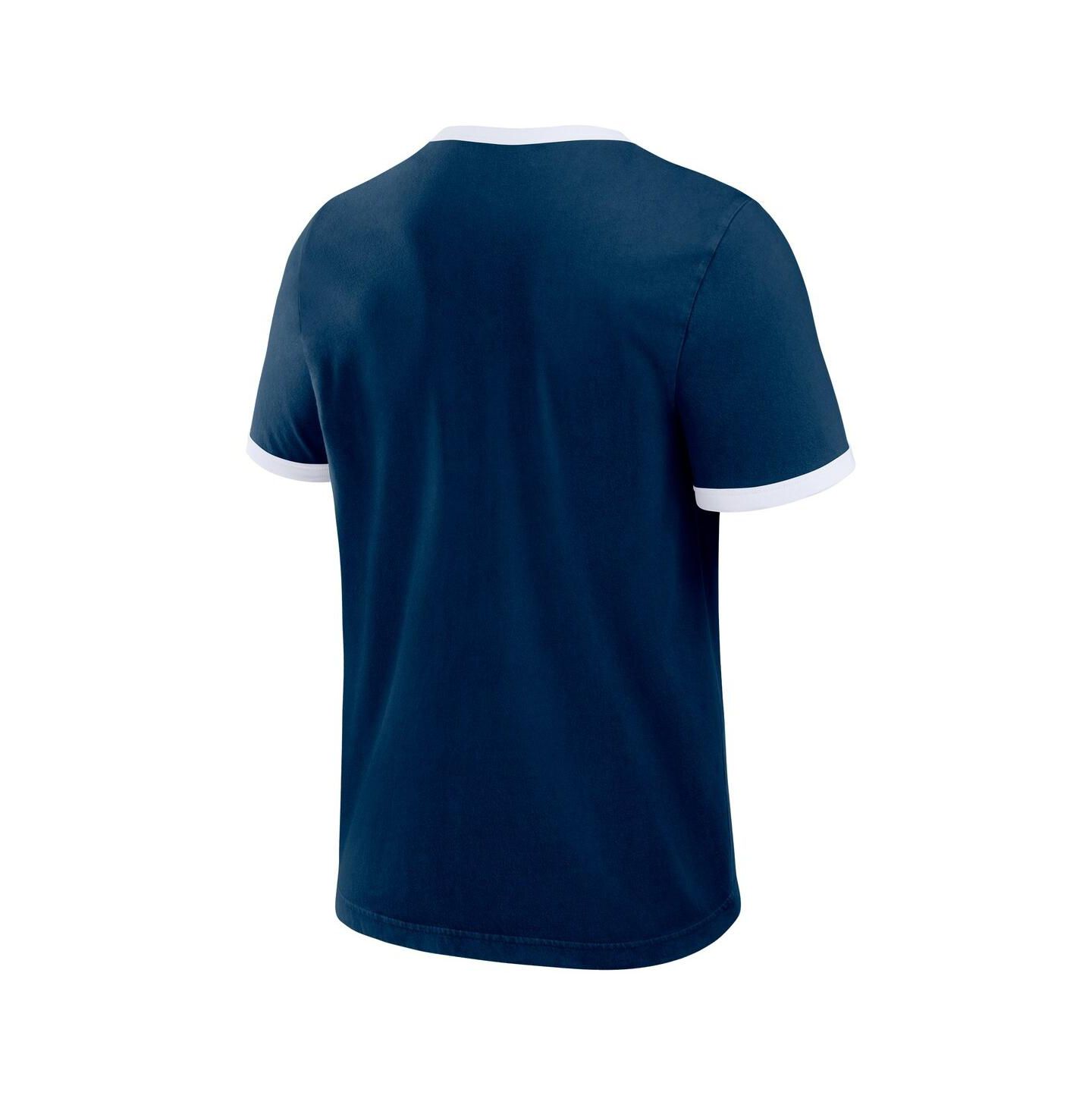 Мужская футболка Fanatics Darius Rucker Collection by Navy Boston Red Sox Washed Ringer — фото 3
